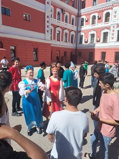 Русские гулянья для студентов – иностранцев